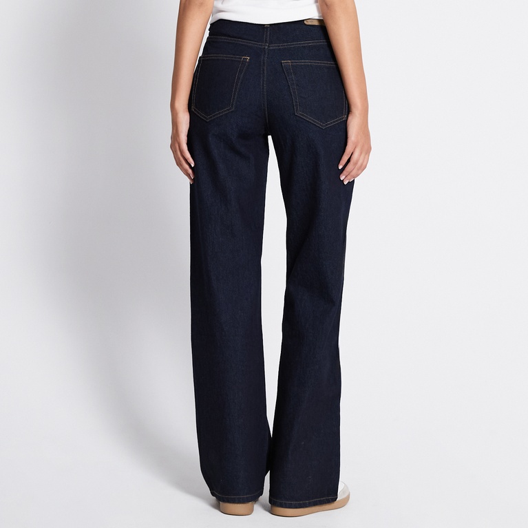 High waist Jeans "Boulevard X" Rinse